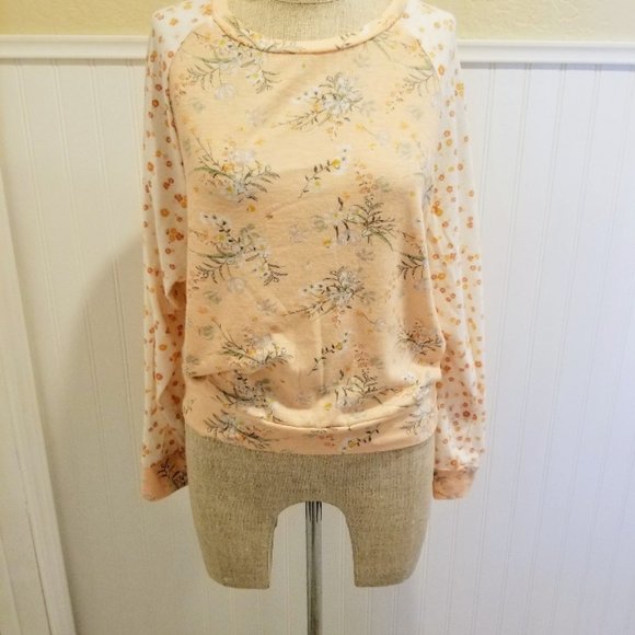 NWOT Honeydew Intimates Pajama Set Light Coral/Green Size Small - Picture 4 of 7